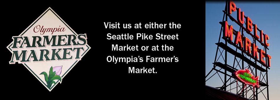 Visit Johnson Berry Farms at Olympia Farmer's market or the Seattle Pike Street Market.